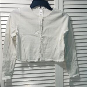 Carter's Cream Button-Up Cardigan